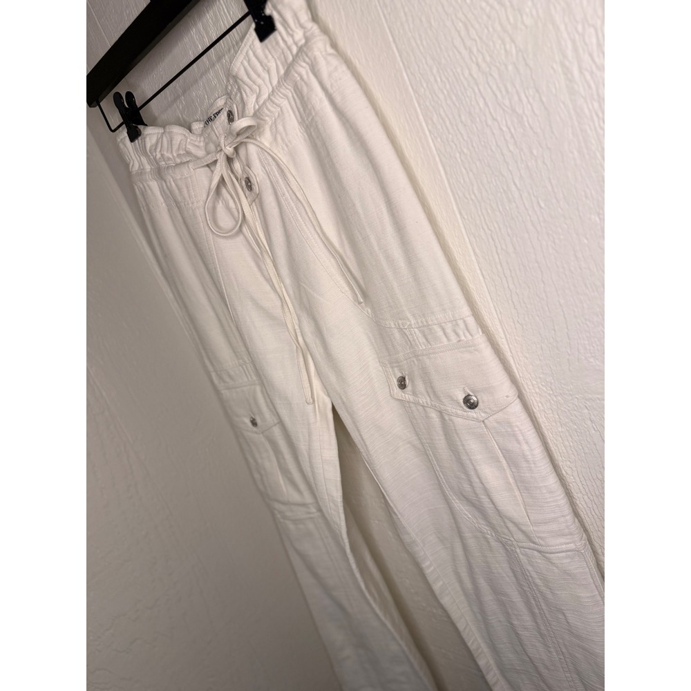 We the Free Park Ave Cargo Pull-on drawstring pants mid-rise - Picture 3 of 7